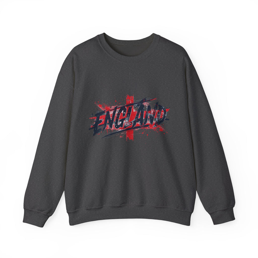 England Flag Grunge Sweatshirt