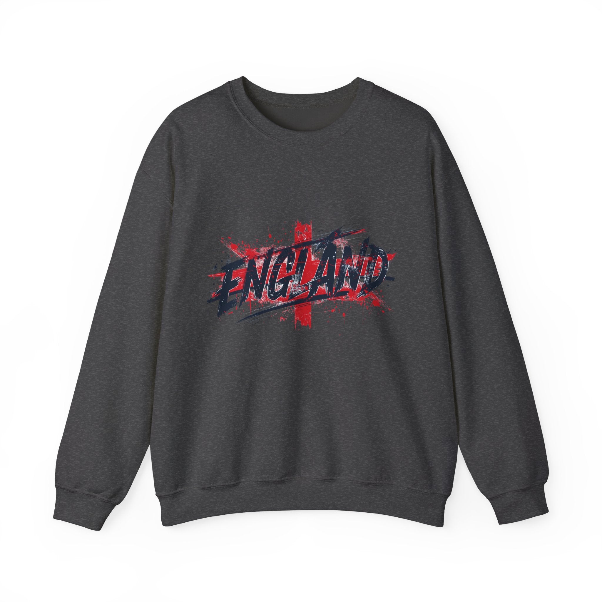 England Flag Grunge Sweatshirt