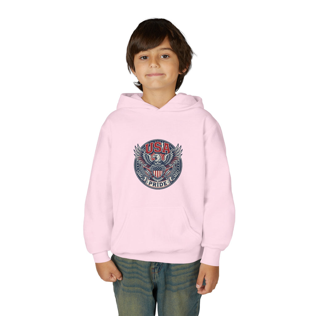 USA Eagle Crest hoodie | Patriotic American pride emblem