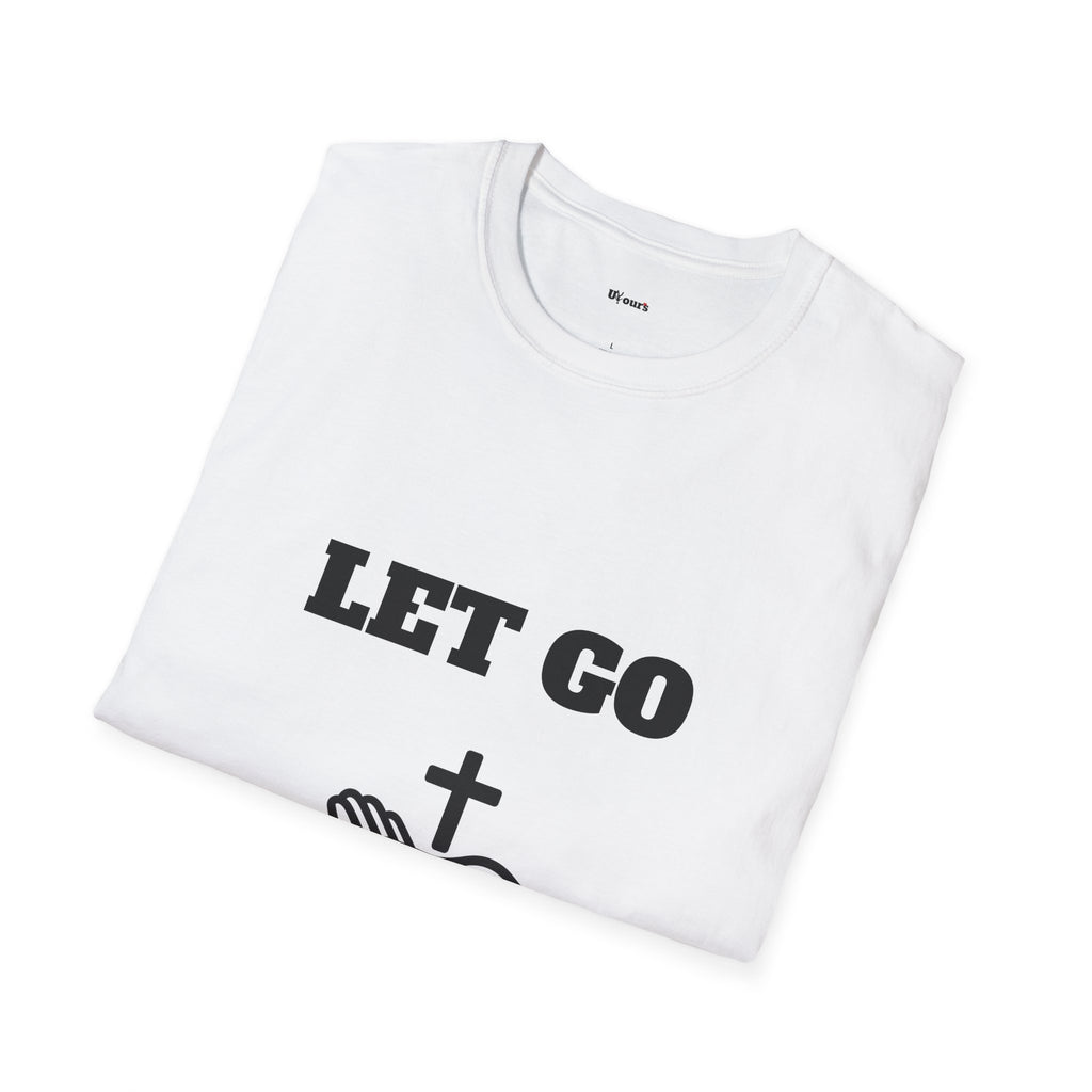 Inspirational Faith T-Shirt - Let Go Let God, Unisex Tee, Christian Gift, Motivational Apparel, Everyday Wear, Positive Message