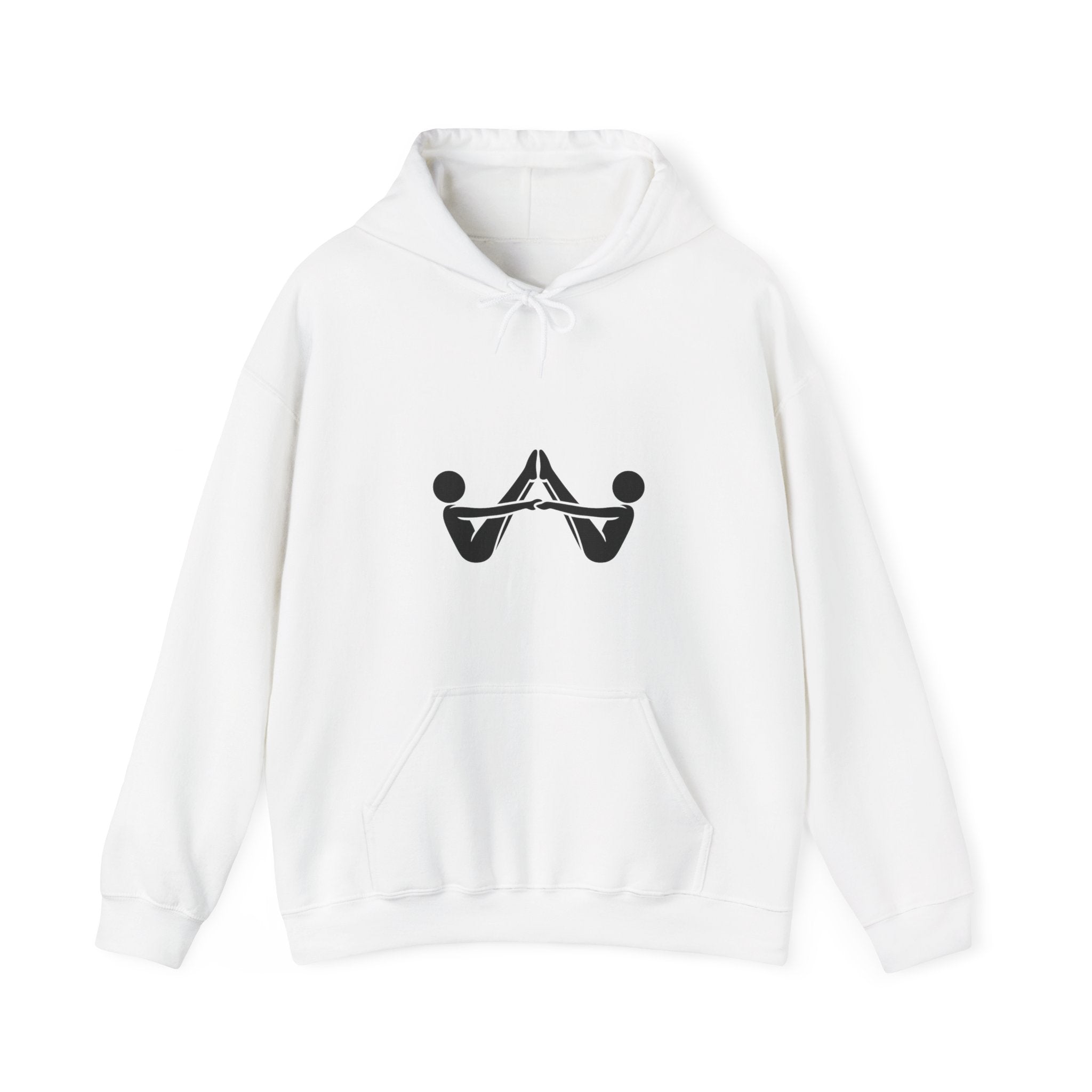 Hoodie — Minimalist Balance Symbol Pullover