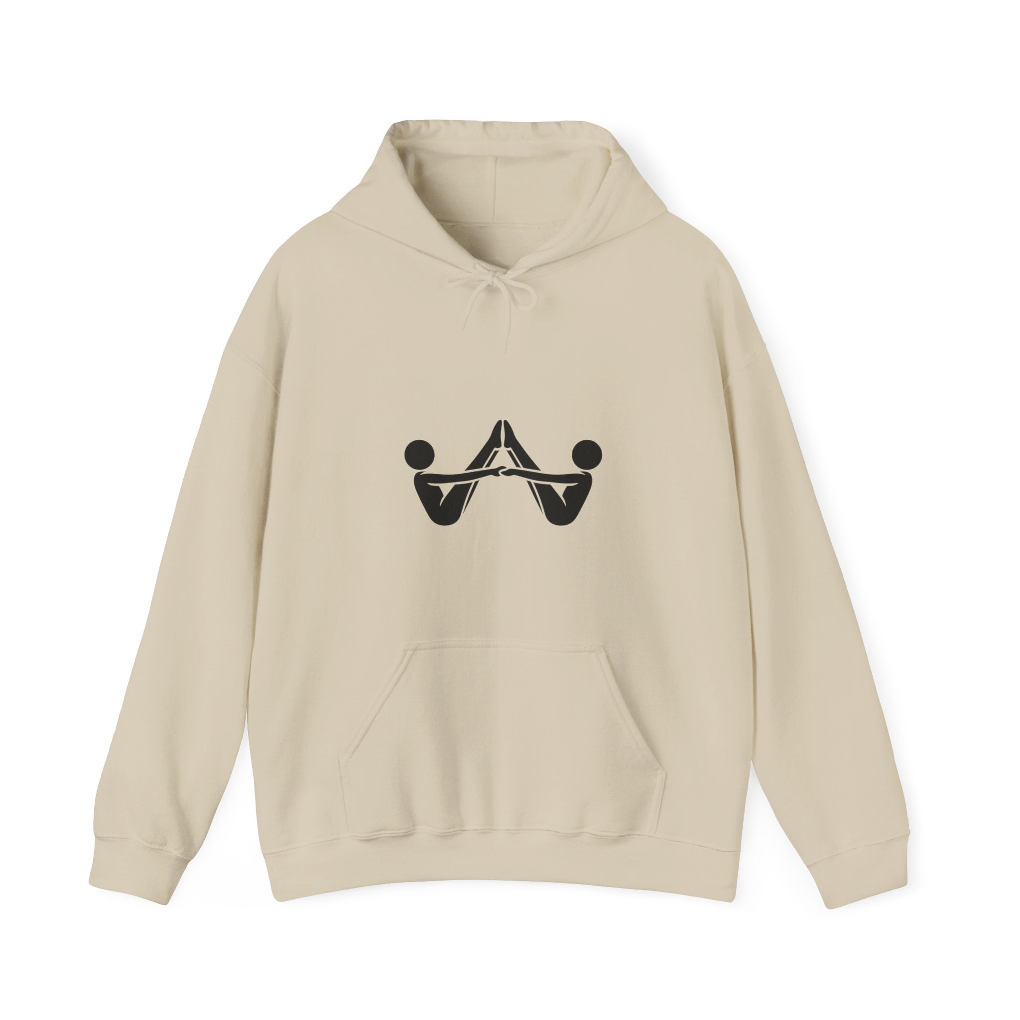 Hoodie — Minimalist Balance Symbol Pullover