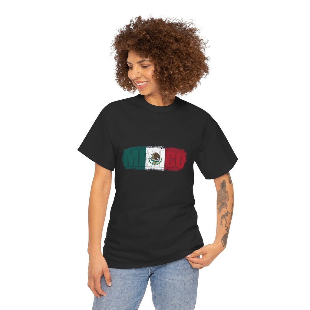 Mexico Flag Distressed Tee — Mexican Pride T-Shirt, Independence Day & Cinco de Mayo Shirt