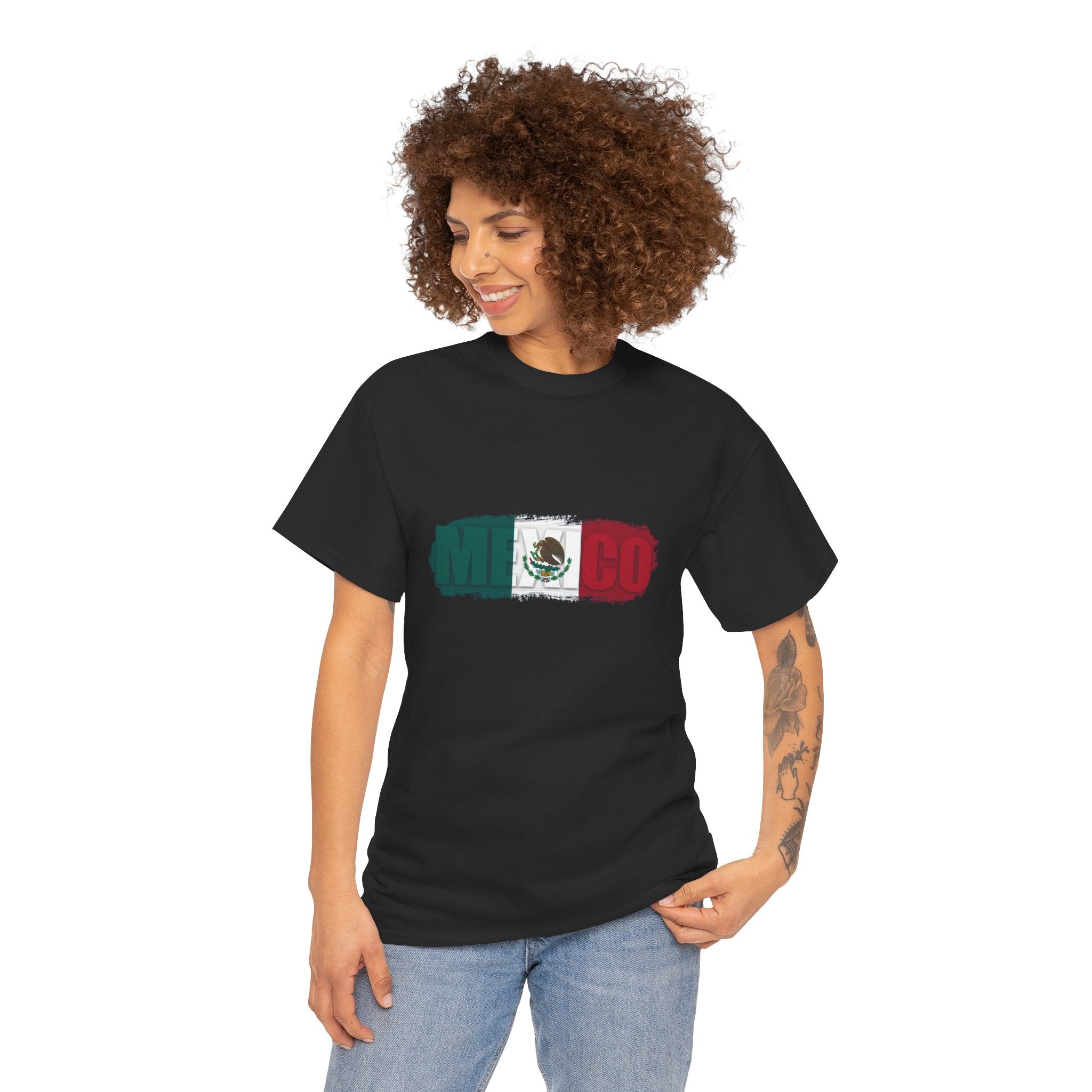 Mexico Flag Distressed Tee — Mexican Pride T-Shirt, Independence Day & Cinco de Mayo Shirt