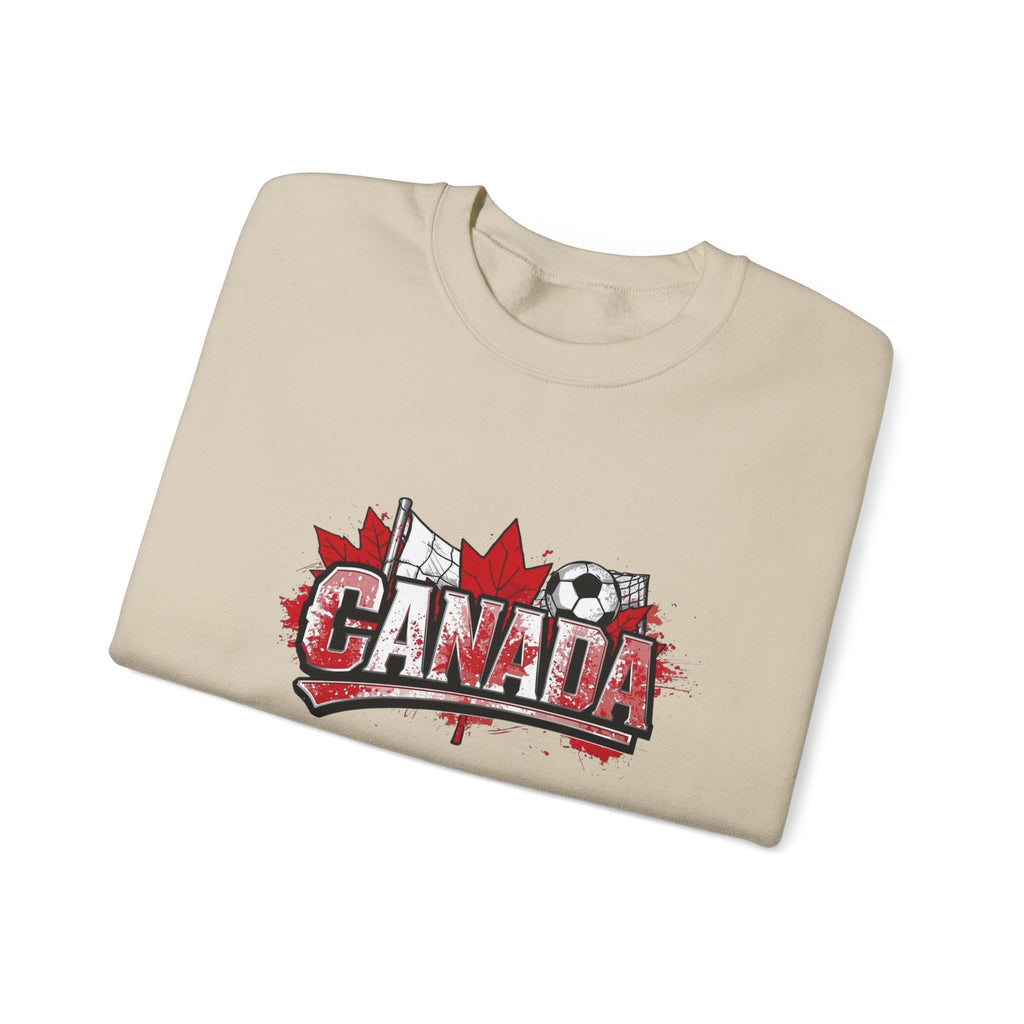 Canada Soccer Crewneck Sweatshirt – Maple Leaf Canada Graphic