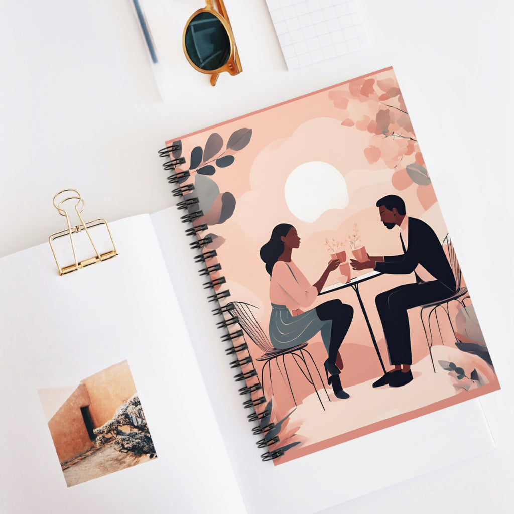 Romance Reading Journal Notebook, Soft Prince Charming Love Diary - Ruled Line, Diary, Writer's Gift, Book Lover Gift, Stationery