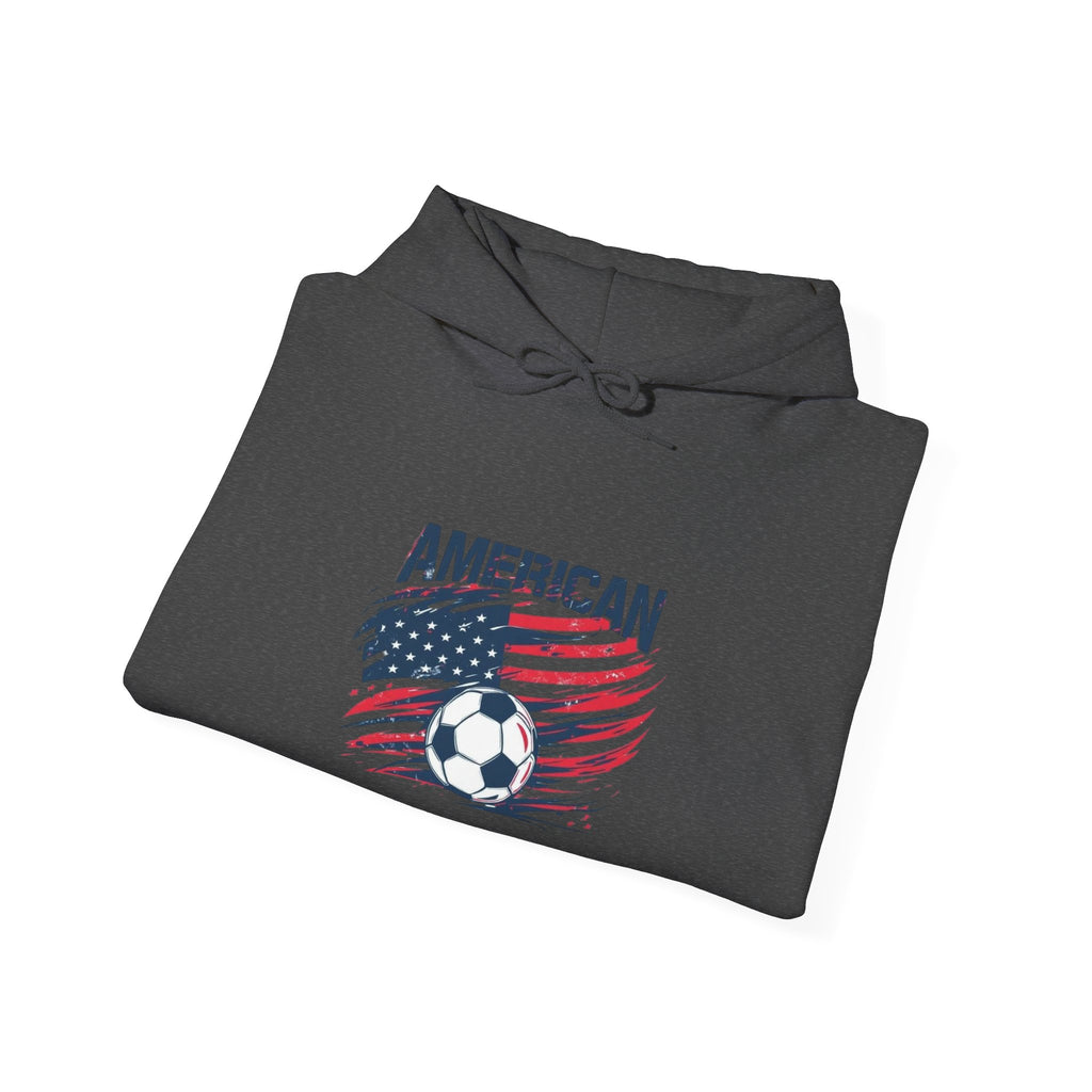 American Flag Soccer Hoodie — USA Soccer Team Pullover