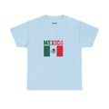 Mexico Flag T‑Shirt – Distressed Mexico Text with Mexican Flag Graphic