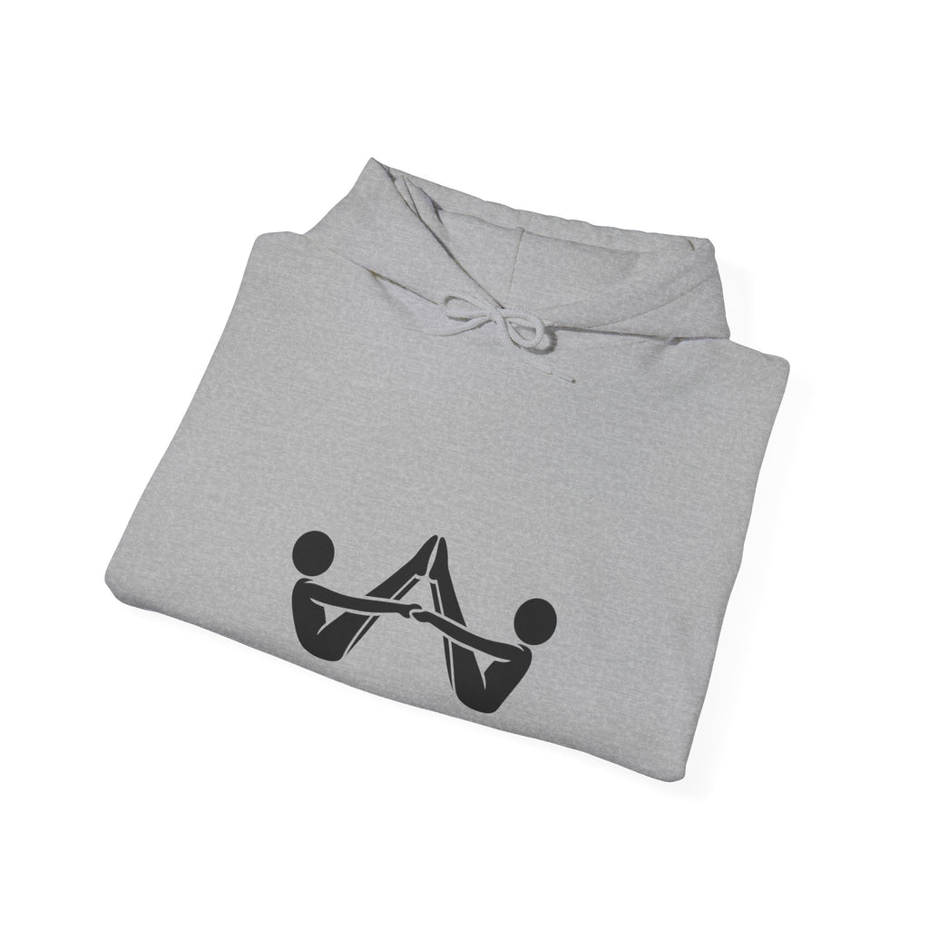 Hoodie — Minimalist Balance Symbol Pullover