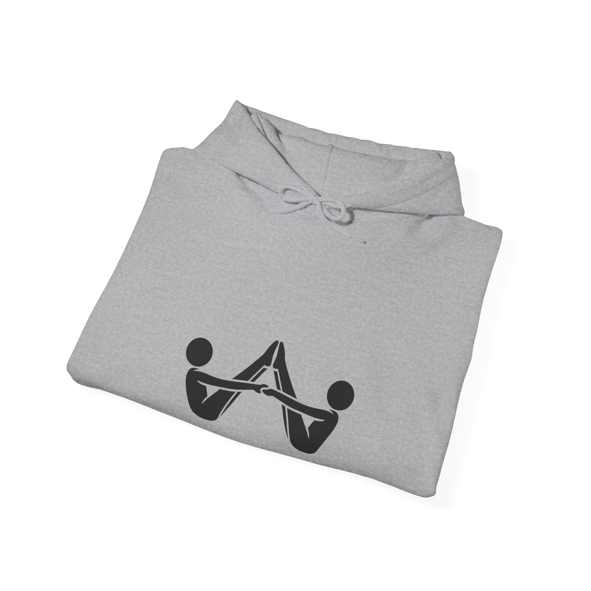 Hoodie — Minimalist Balance Symbol Pullover