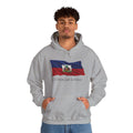 Haiti Flag Hoodie – "L'Union fait la Force" Pullover