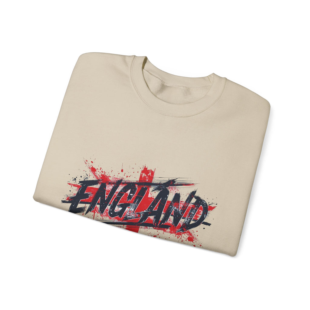 England Flag Grunge Sweatshirt