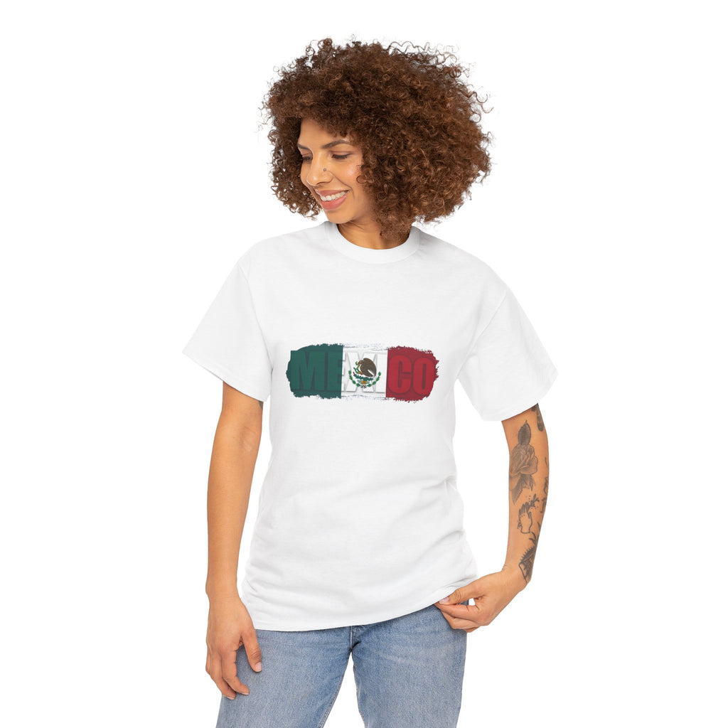 Mexico Flag Distressed Tee — Mexican Pride T-Shirt, Independence Day & Cinco de Mayo Shirt