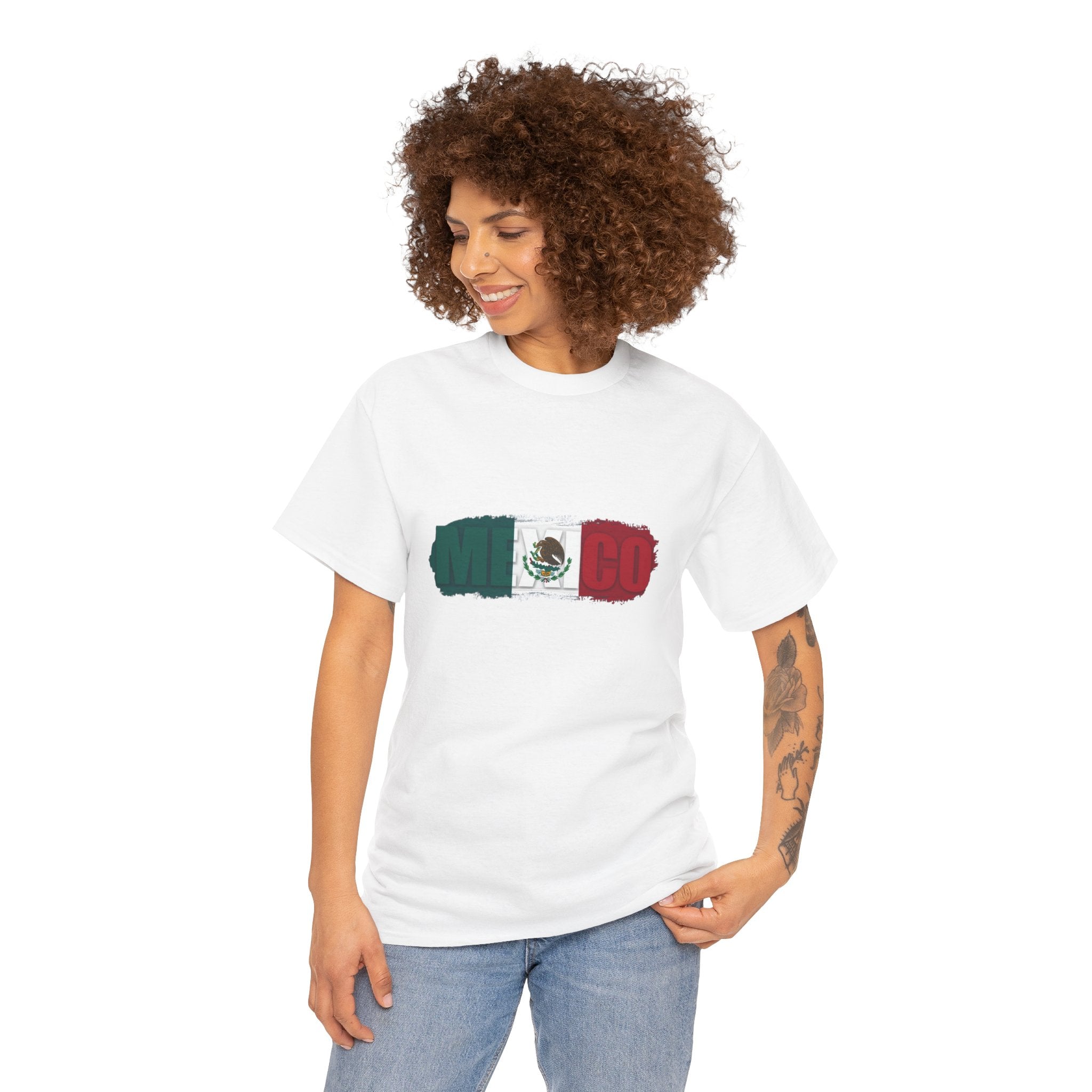 Mexico Flag Distressed Tee — Mexican Pride T-Shirt, Independence Day & Cinco de Mayo Shirt