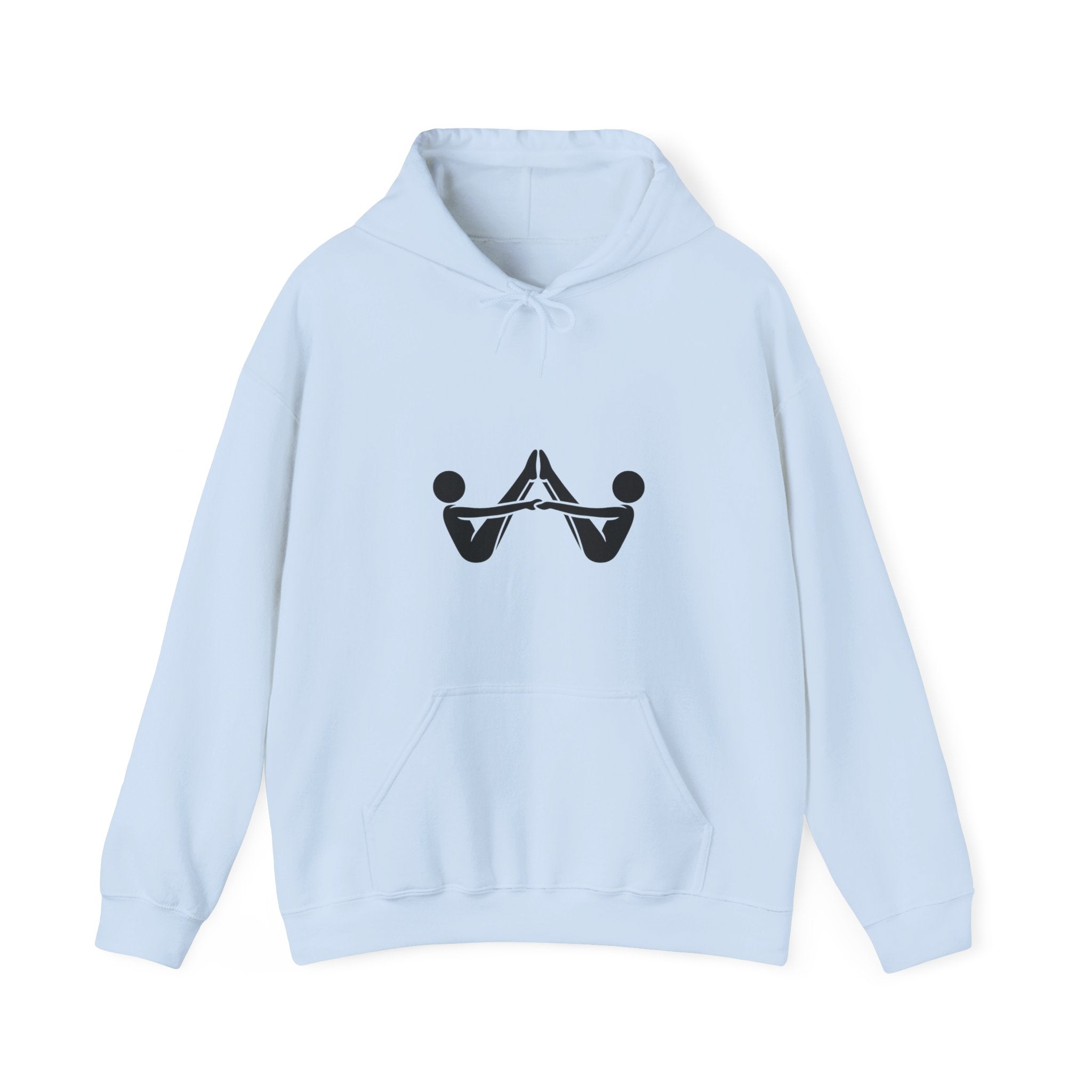 Hoodie — Minimalist Balance Symbol Pullover