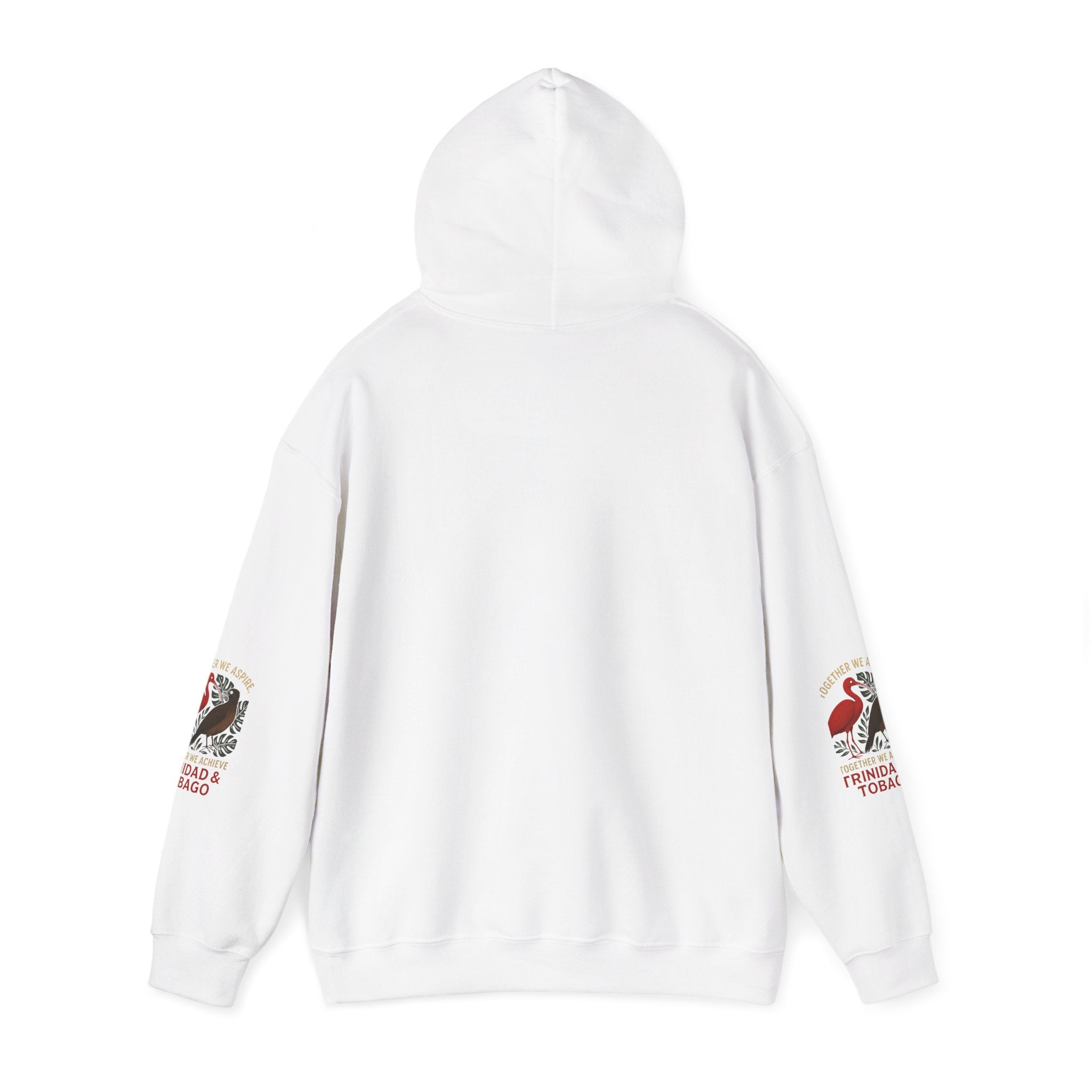 Trinidad & Tobago Flamingo Crest Hoodie | Island Pride Sweatshirt