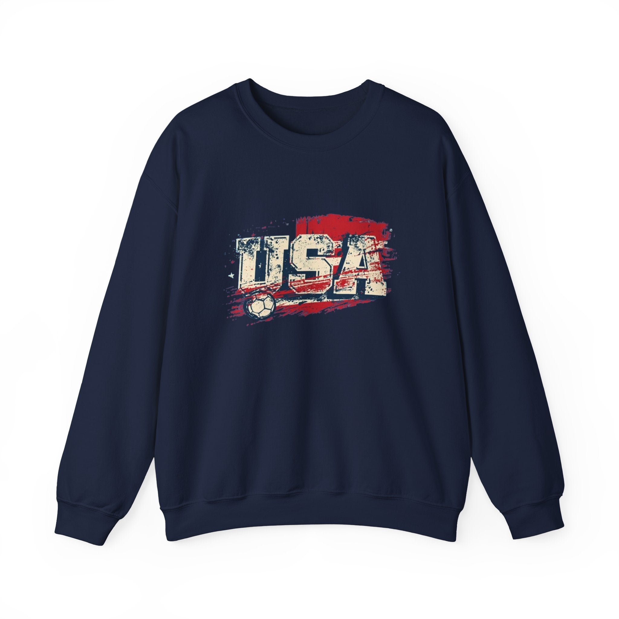 USA Soccer Crewneck Sweatshirt — Vintage American Soccer Pride