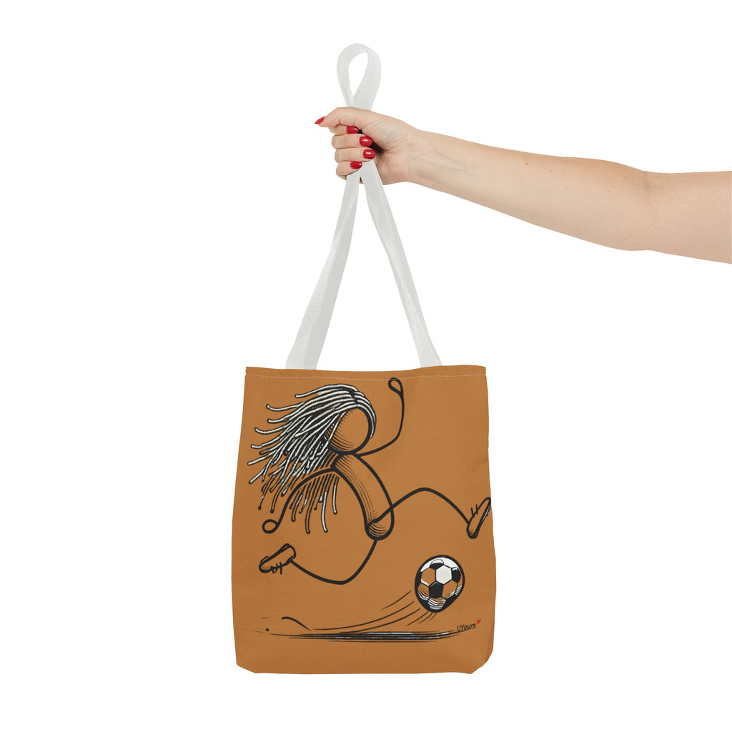 Soccer Girl Doodle Tote