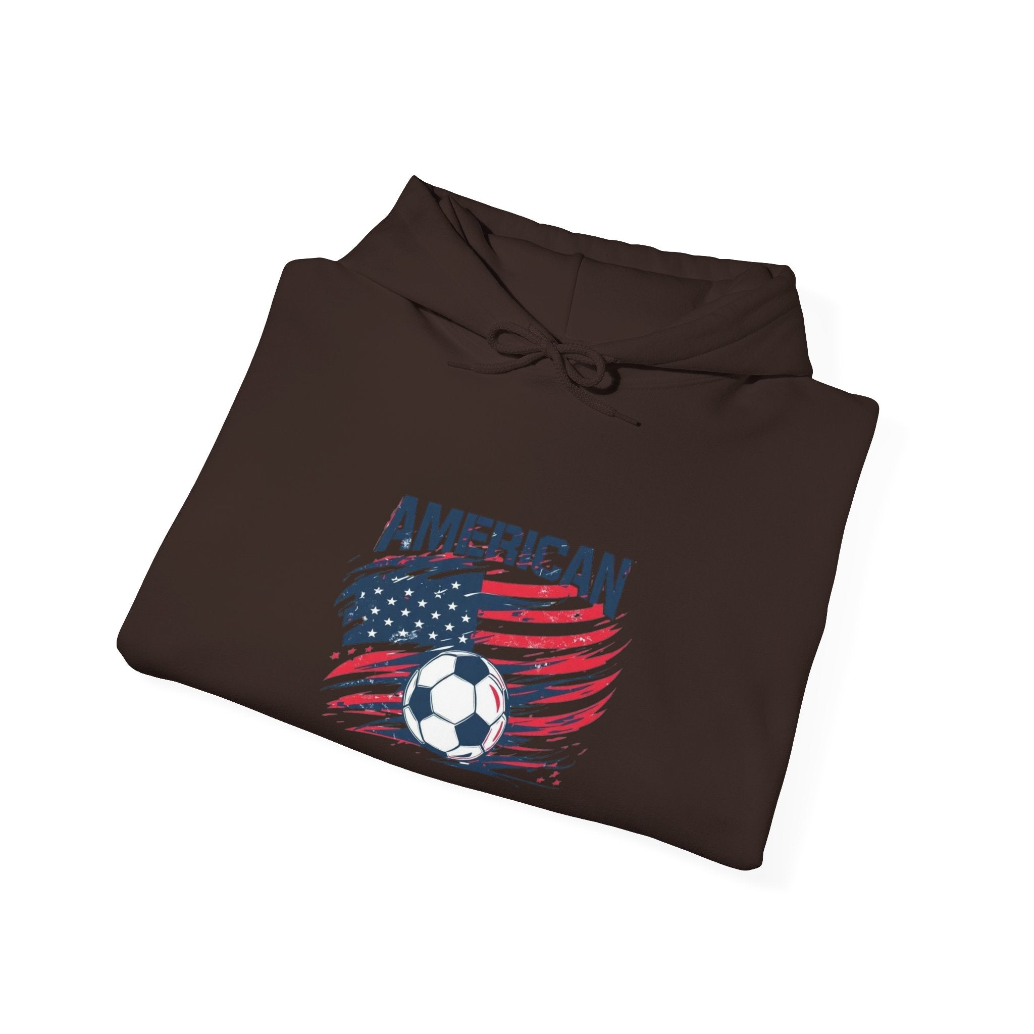 American Flag Soccer Hoodie — USA Soccer Team Pullover