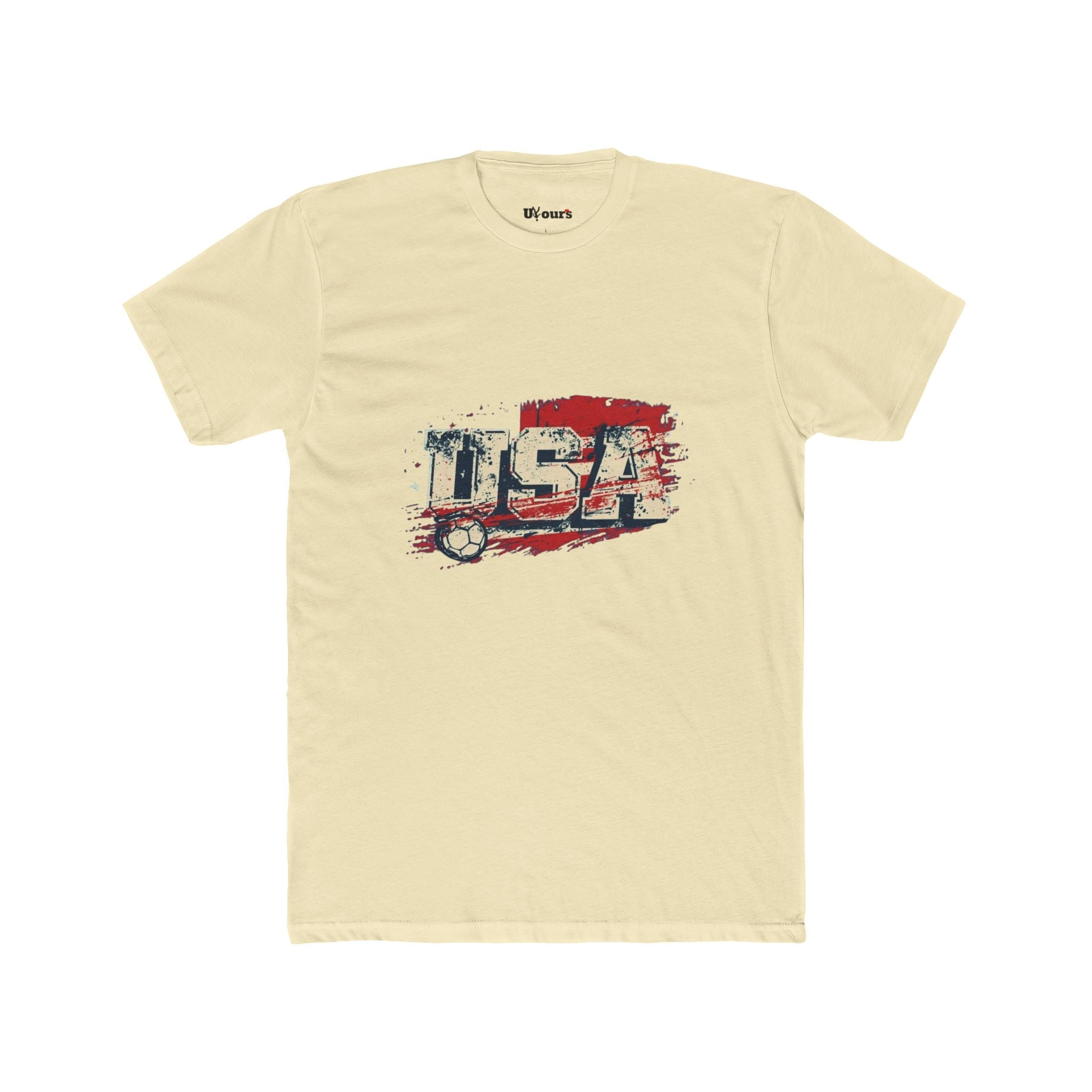USA Distressed Flag T‑Shirt — Patriotic Vintage Graphic Tee