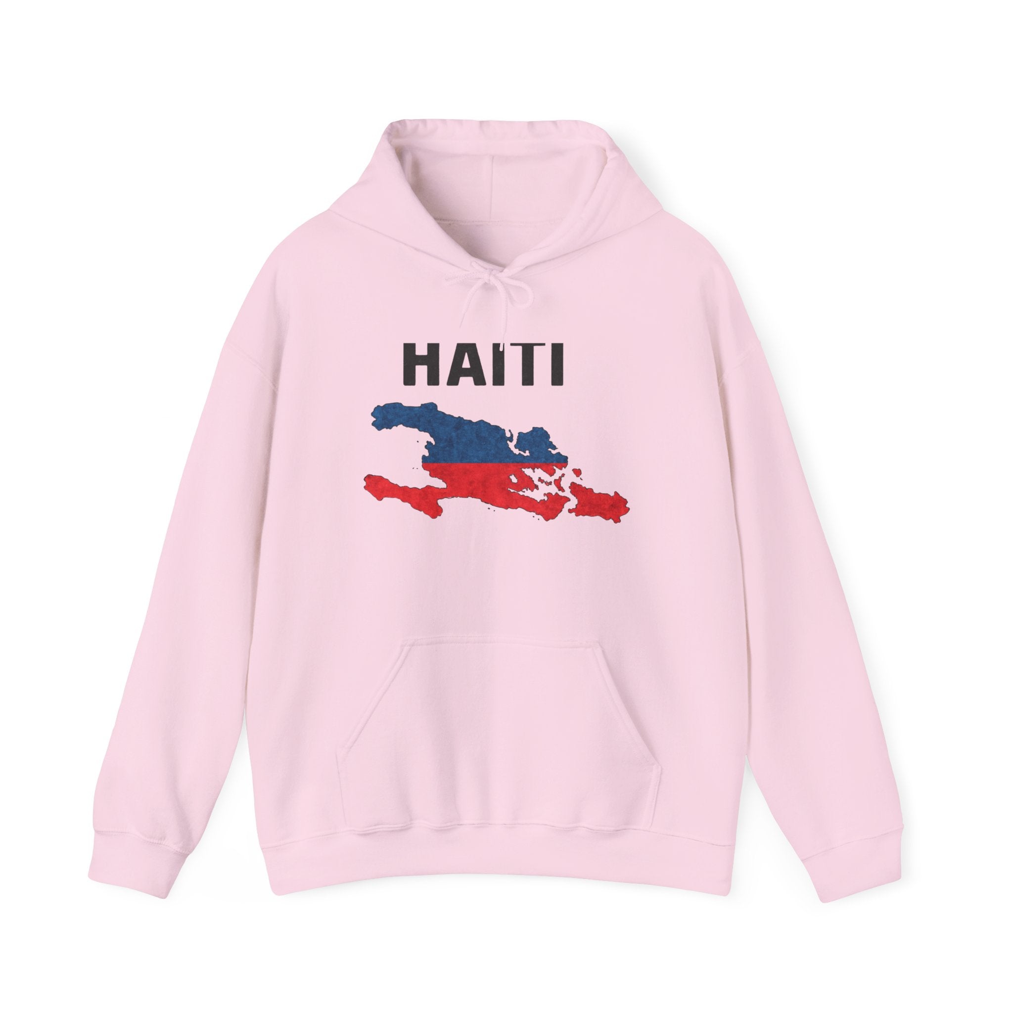 Haiti Map Hoodie – Patriotic Haiti Flag Map Sweatshirt