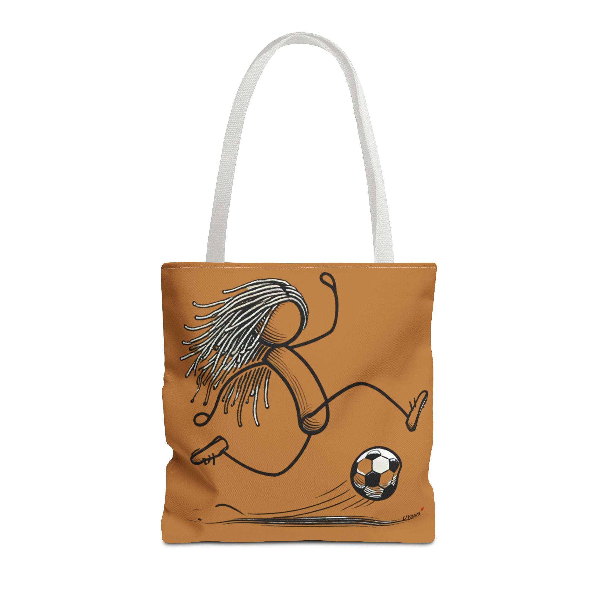 Soccer Girl Doodle Tote