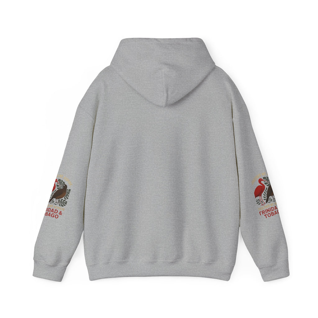 Trinidad & Tobago Flamingo Crest Hoodie | Island Pride Sweatshirt