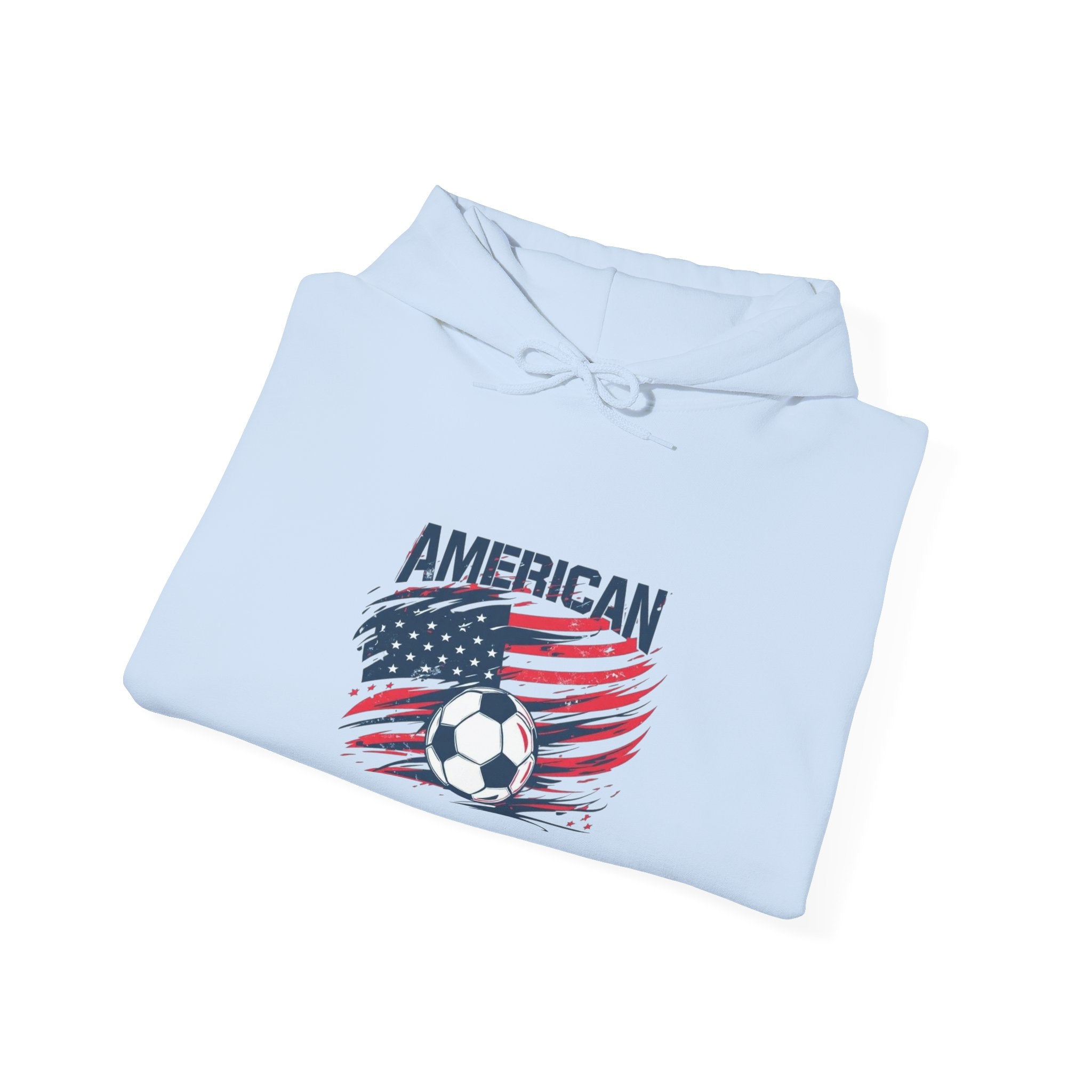 American Flag Soccer Hoodie — USA Soccer Team Pullover