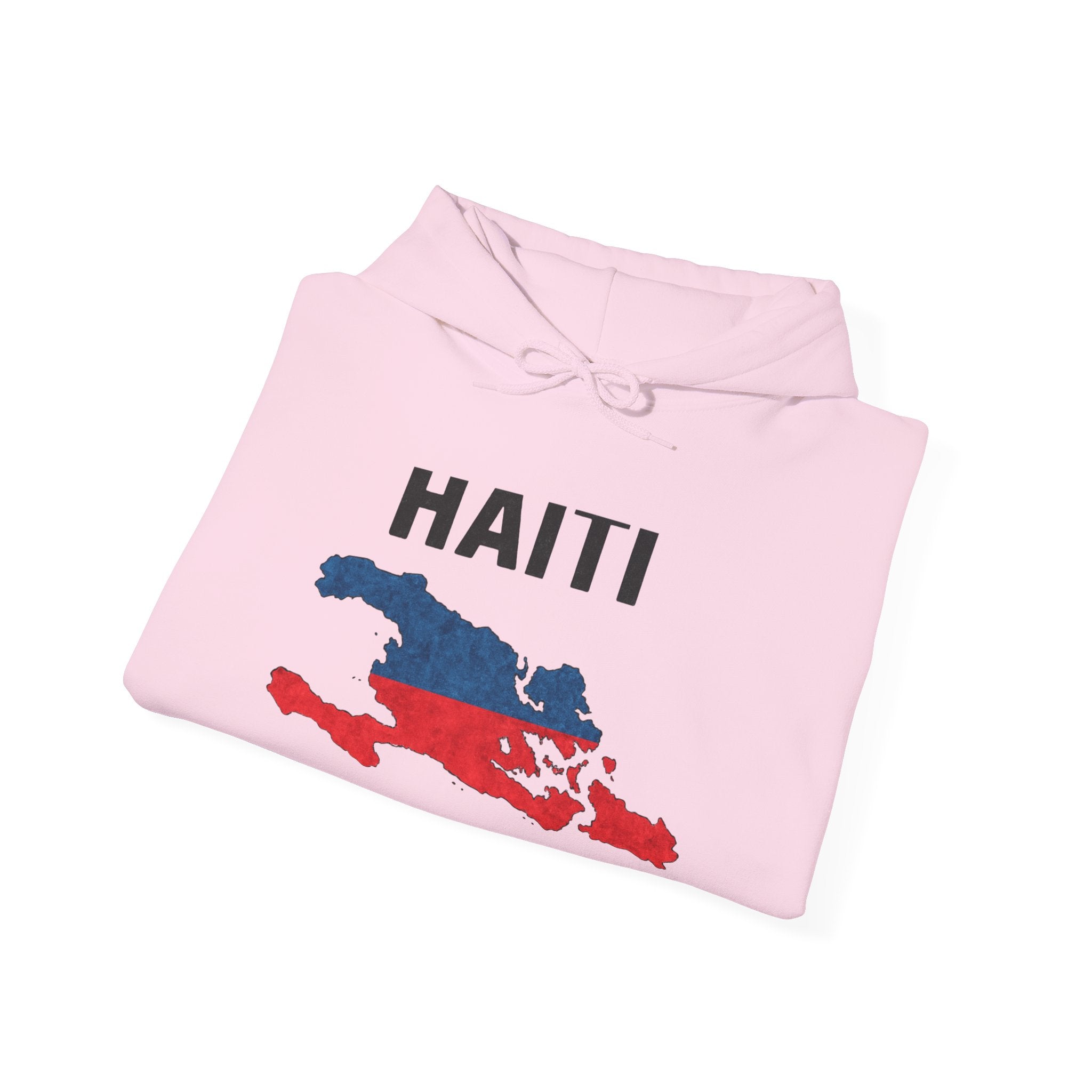 Haiti Map Hoodie – Patriotic Haiti Flag Map Sweatshirt