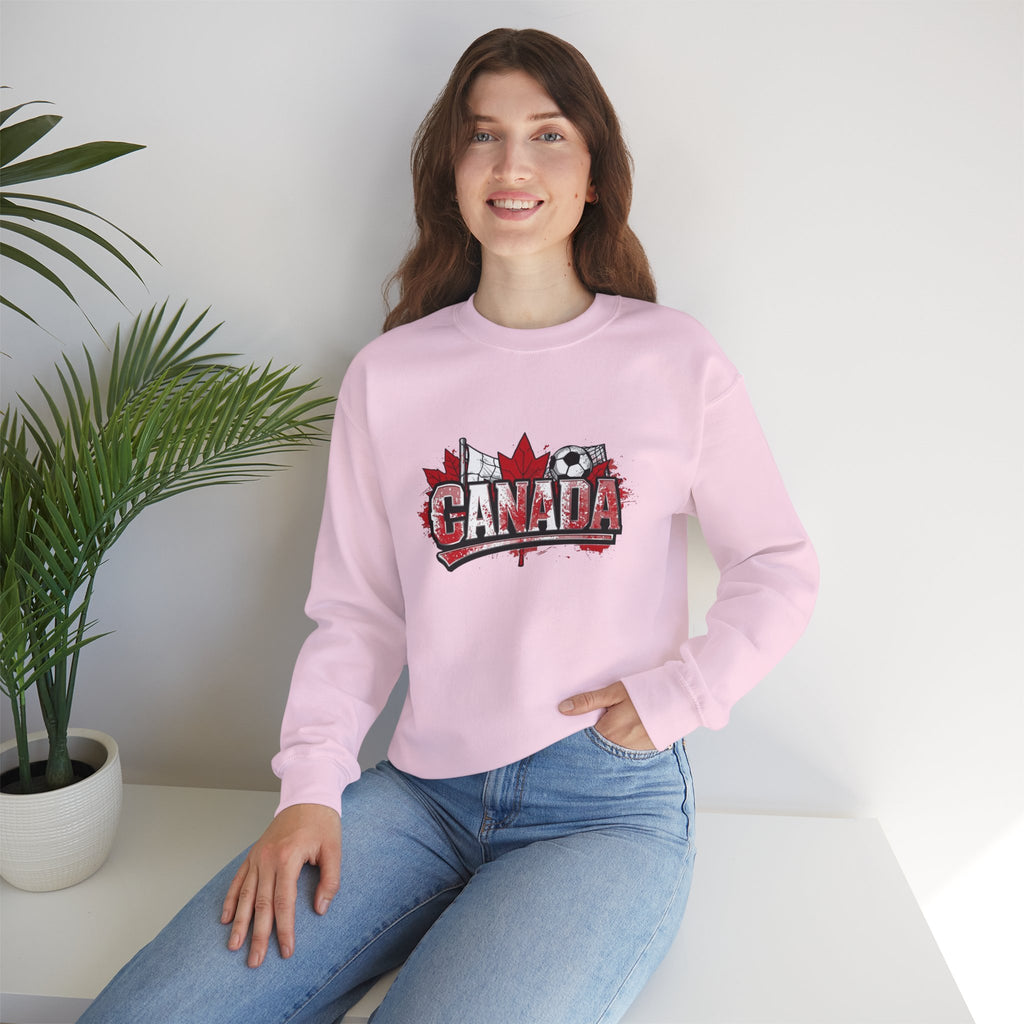 Canada Soccer Crewneck Sweatshirt – Maple Leaf Canada Graphic
