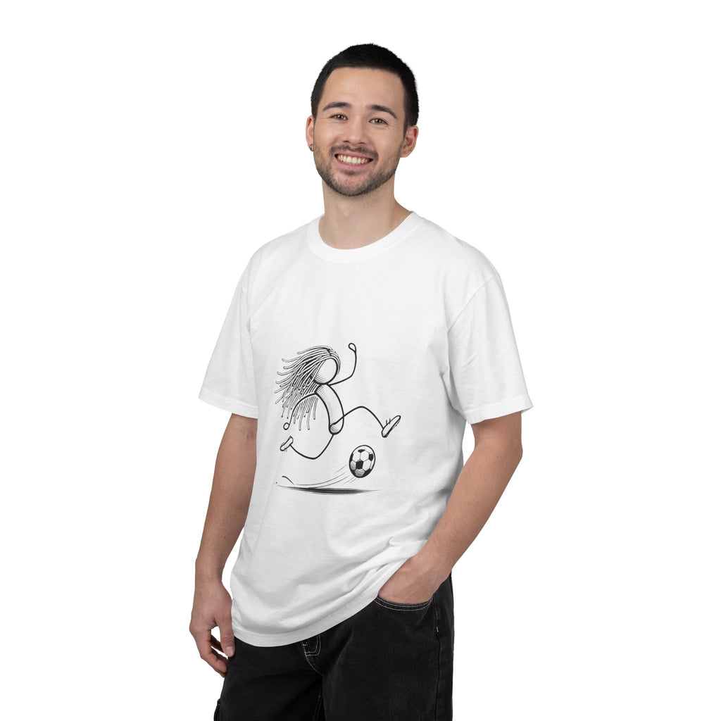 Soccer Girl Sketch T-Shirt
