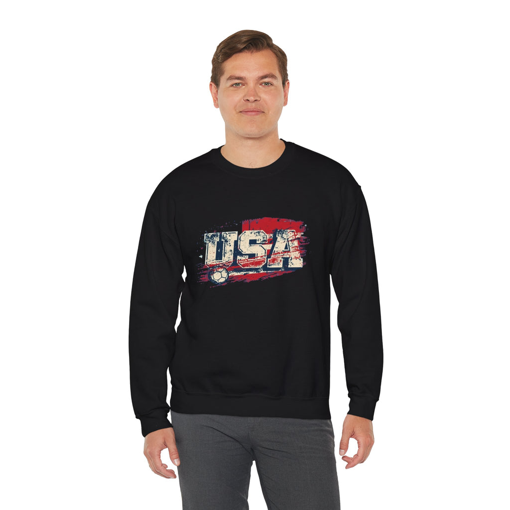 USA Soccer Crewneck Sweatshirt — Vintage American Soccer Pride