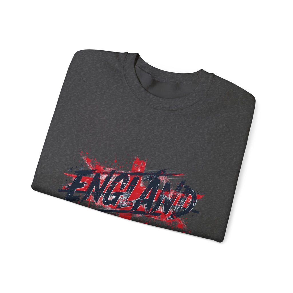 England Flag Grunge Sweatshirt