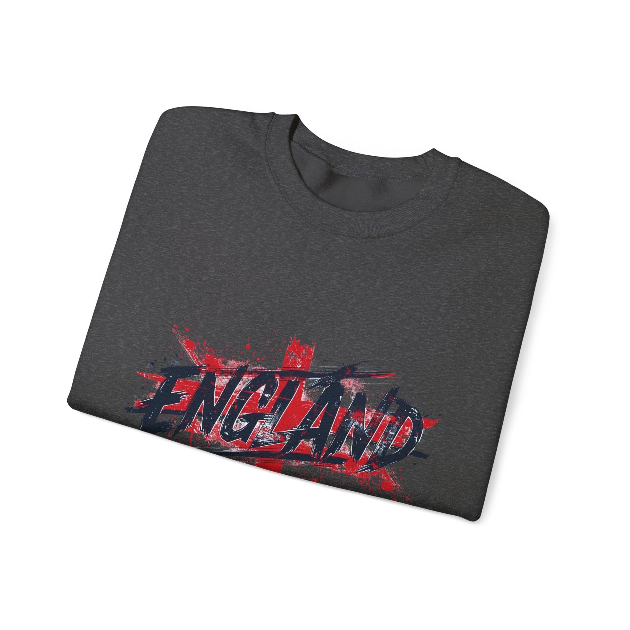 England Flag Grunge Sweatshirt