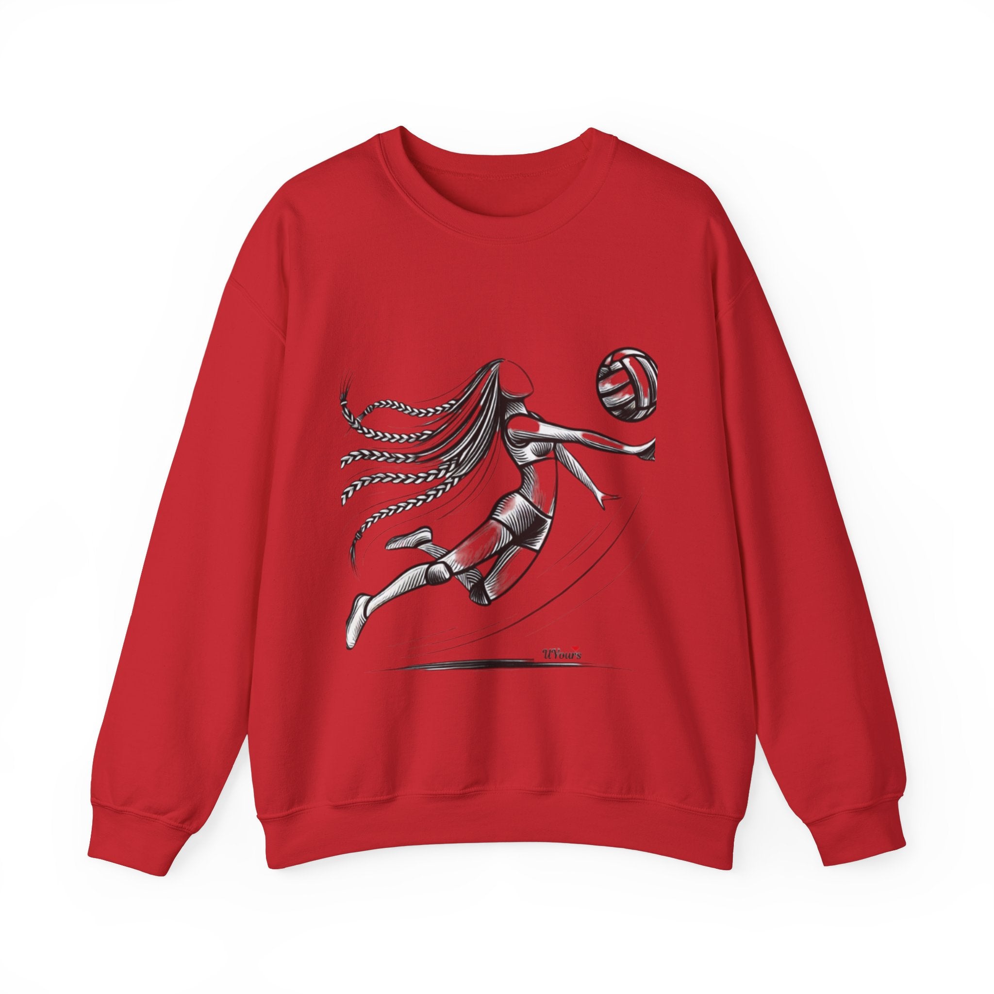 Volleyball Spike Unisex Sweatshirt