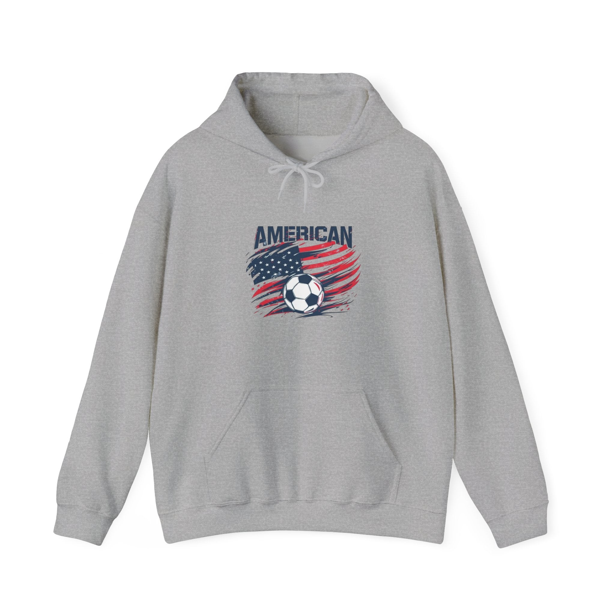 American Flag Soccer Hoodie — USA Soccer Team Pullover