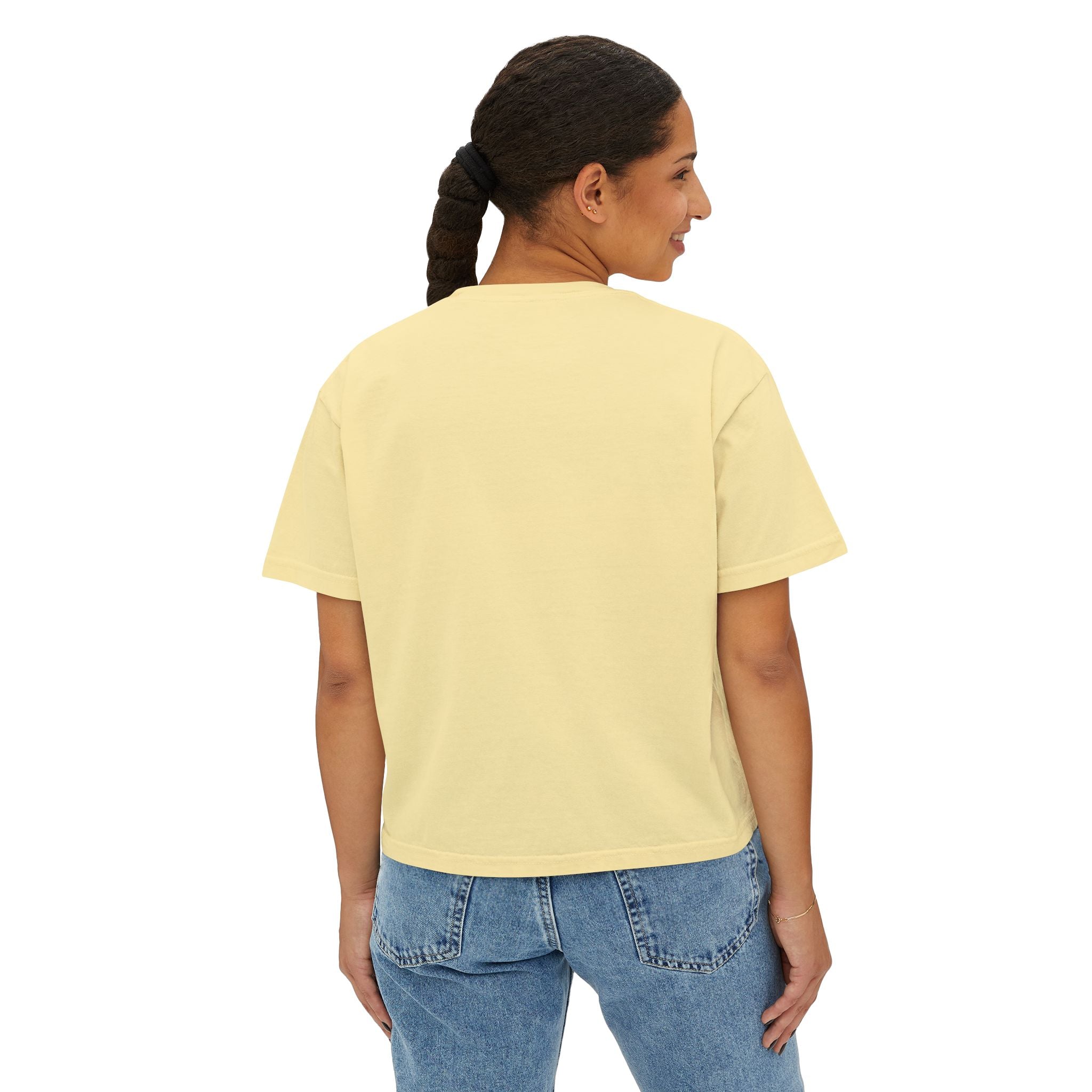 Trinidad & Tobago Graphic Tee — 'Together We Achieve' Women’s Boxy Shirt