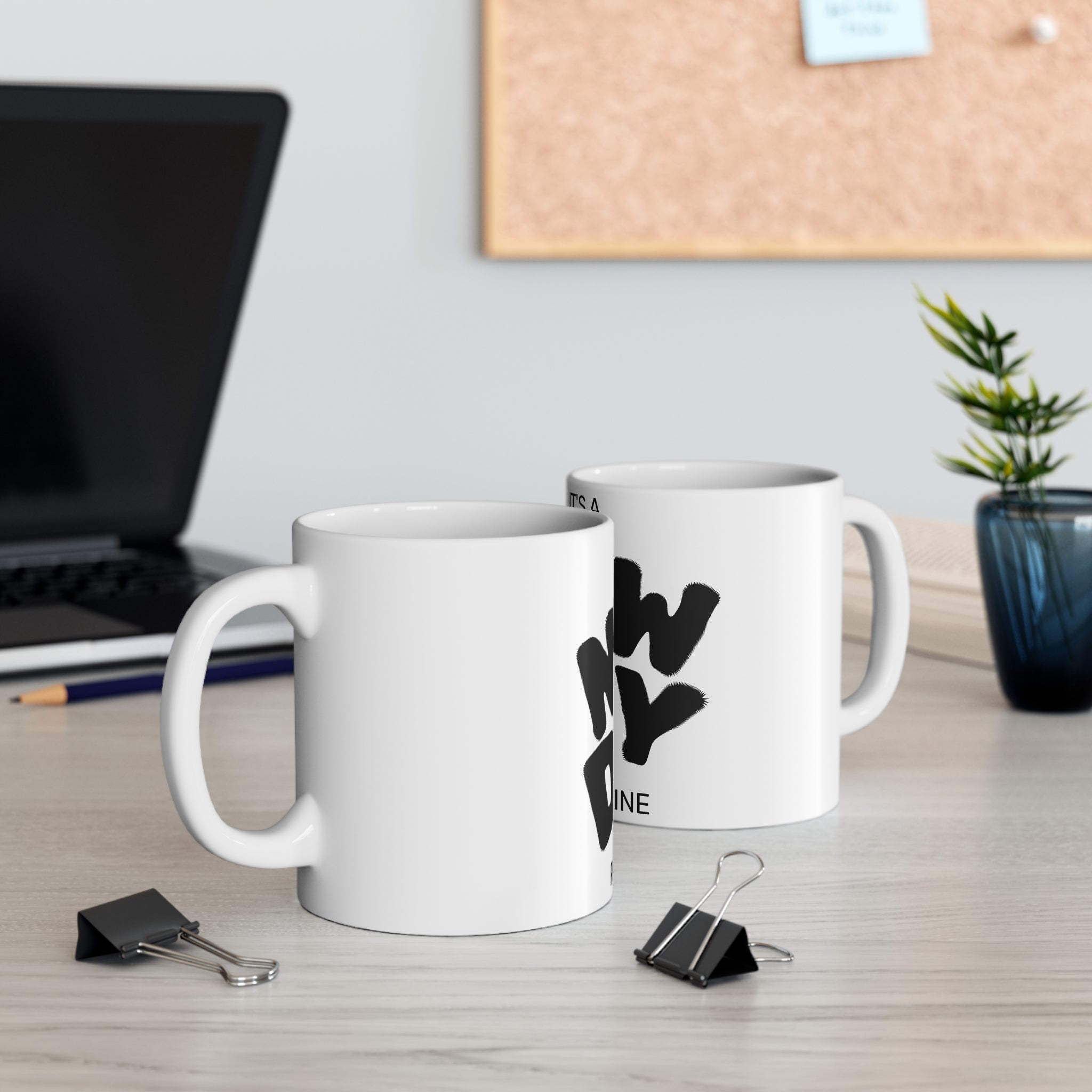 It's a New Day Mug — Rise N' Shine 11oz Ceramic Coffee Cup