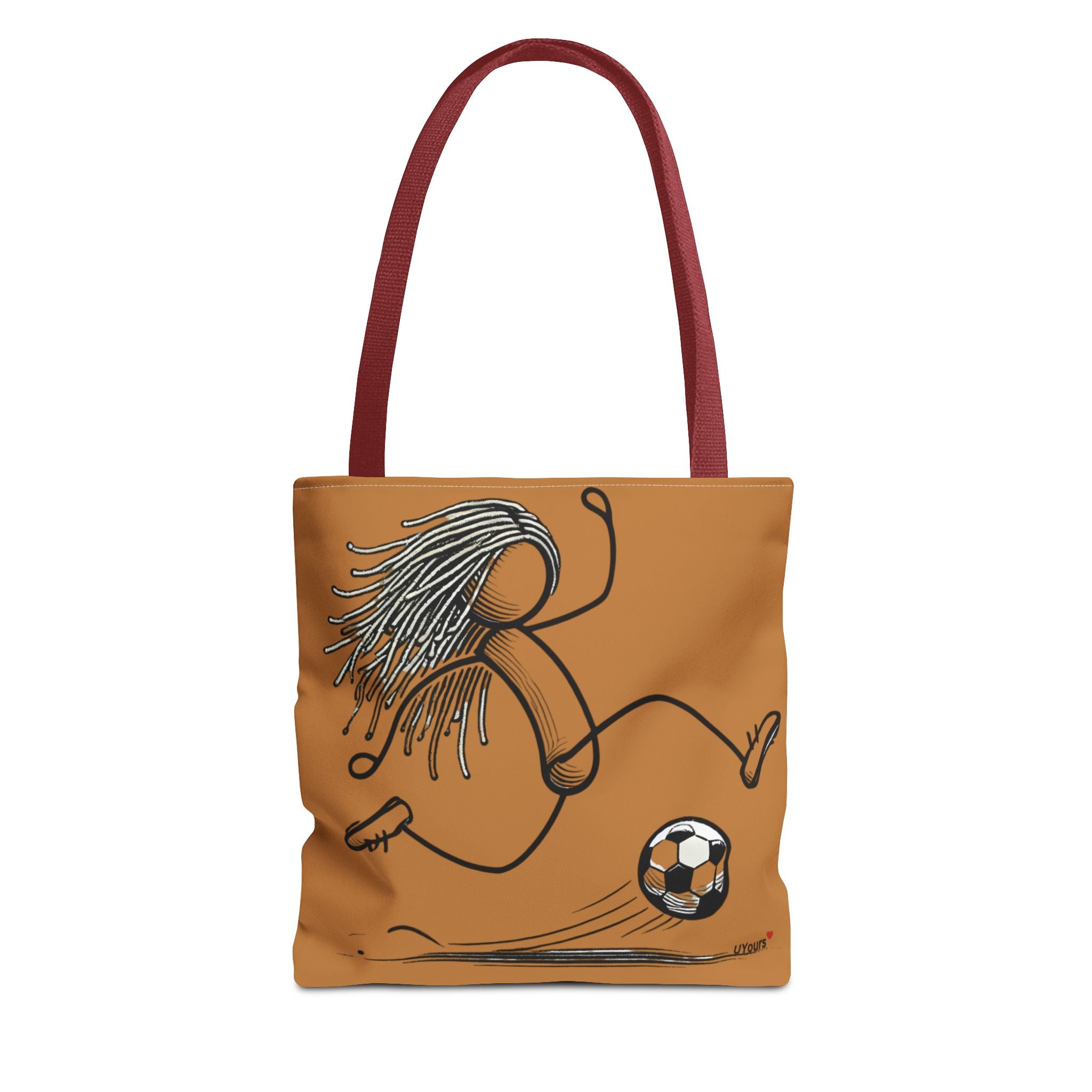Soccer Girl Doodle Tote