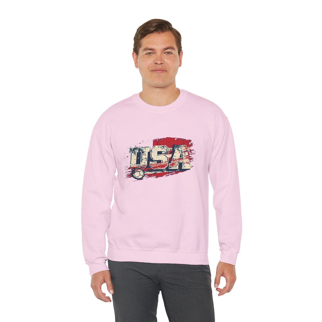 USA Soccer Crewneck Sweatshirt — Vintage American Soccer Pride