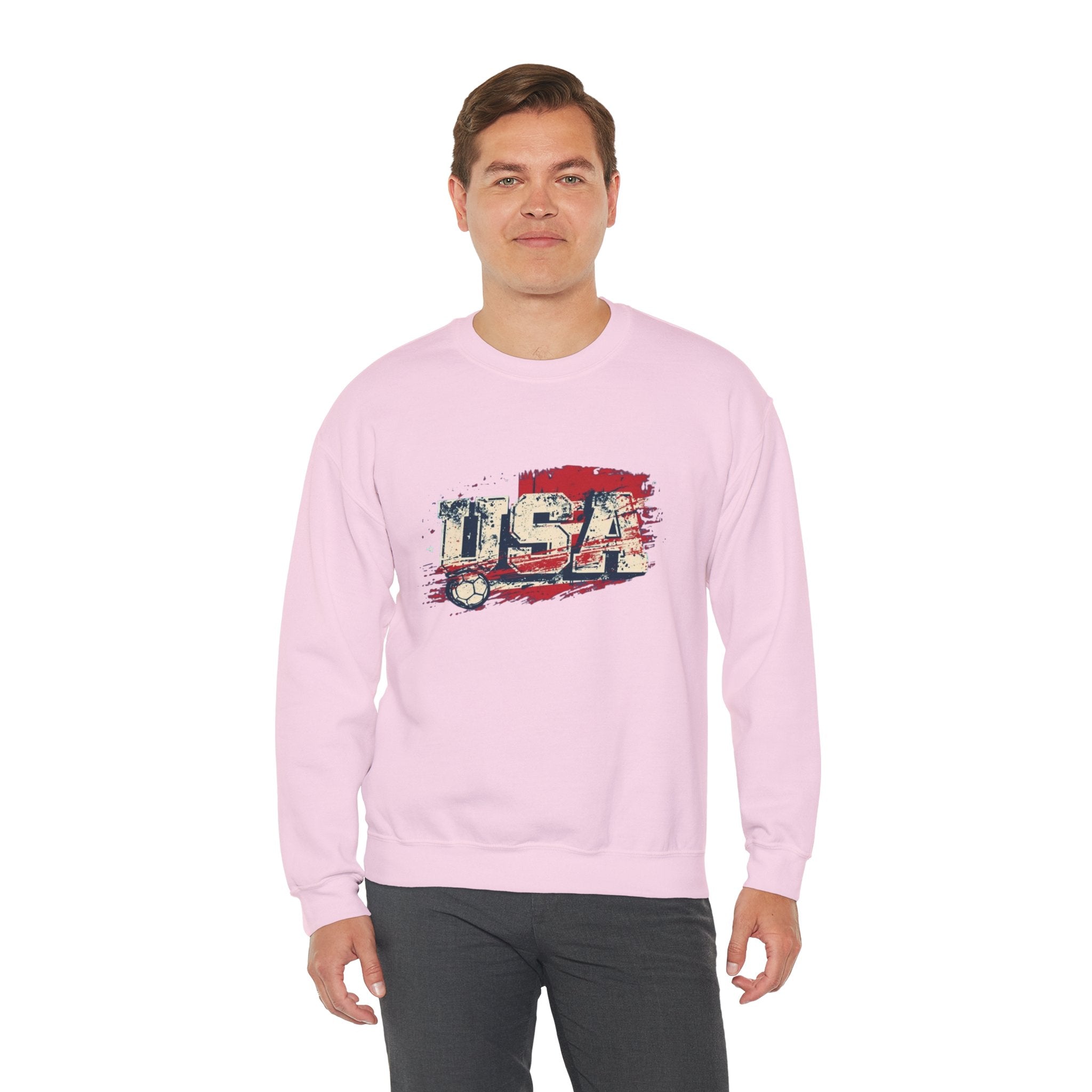 USA Soccer Crewneck Sweatshirt — Vintage American Soccer Pride