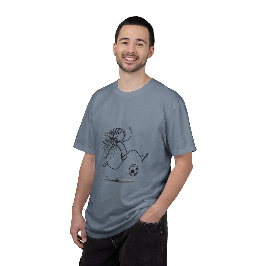 Soccer Girl Sketch T-Shirt