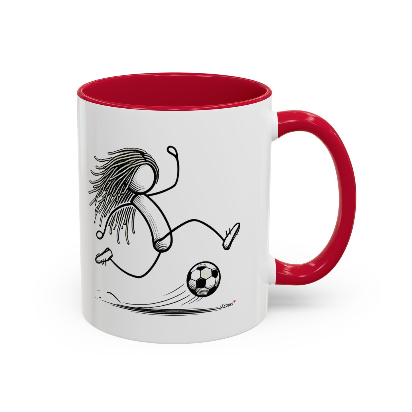 Colorful Mugs, 11oz Soccer mom Soccer Dad Tea Dreadlocks Coffee