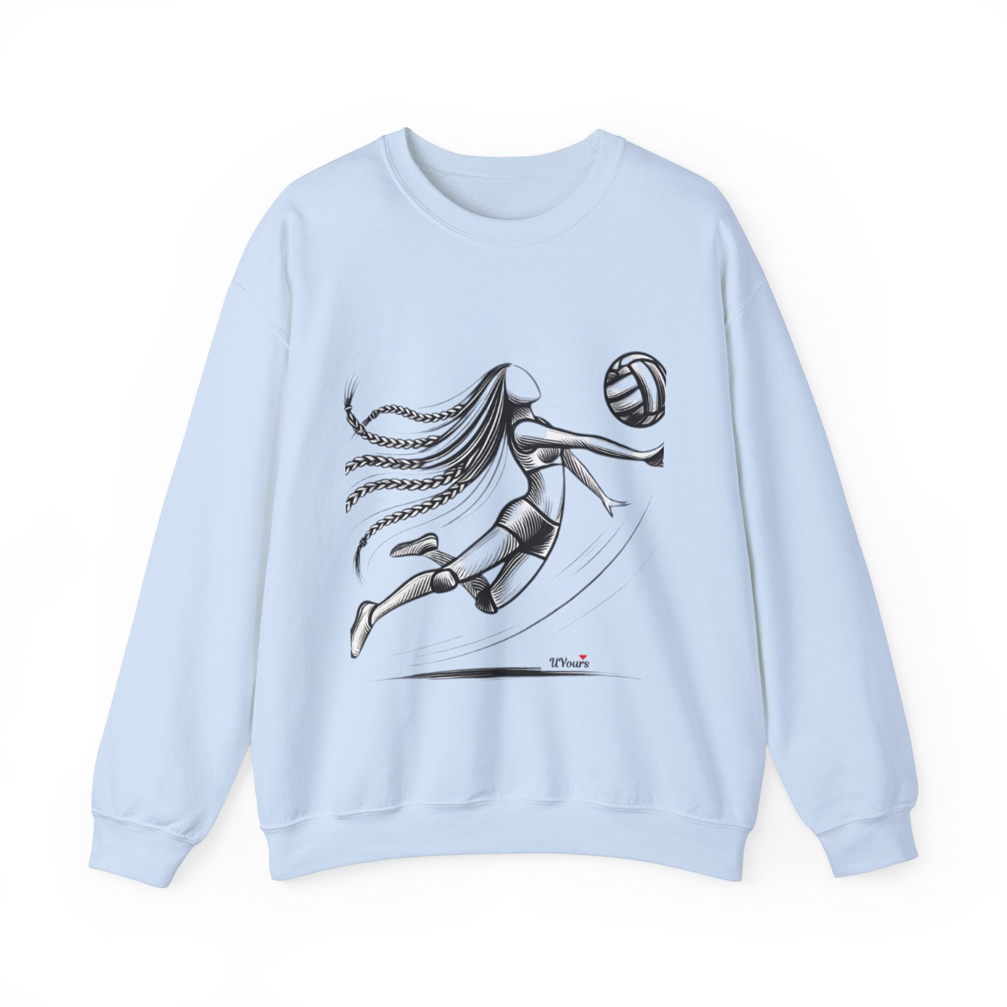 Volleyball Spike Unisex Sweatshirt
