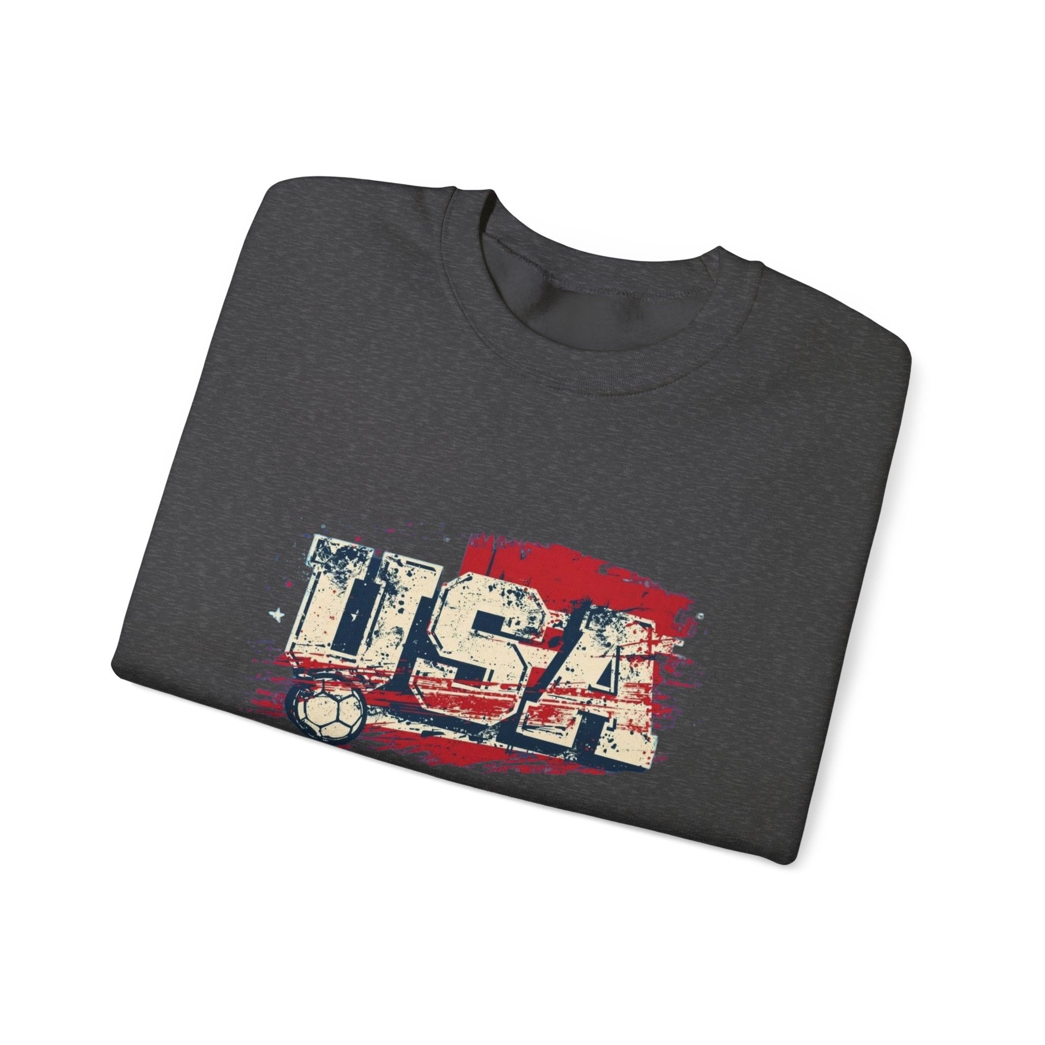 USA Soccer Crewneck Sweatshirt — Vintage American Soccer Pride