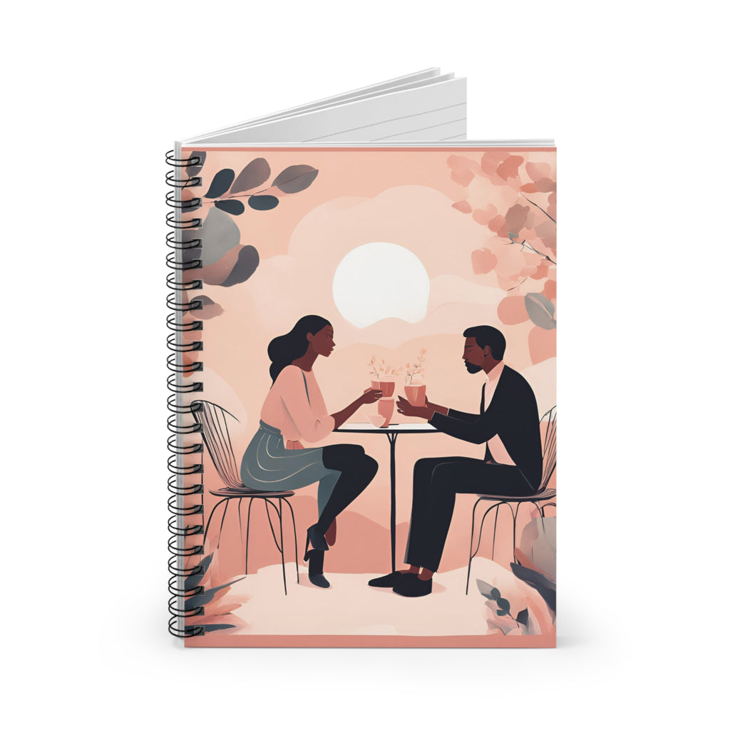 Romance Reading Journal Notebook, Soft Prince Charming Love Diary - Ruled Line, Diary, Writer's Gift, Book Lover Gift, Stationery