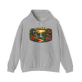 Guyana rainforest waterfall graphic Hoodie | Guyanese flag, tropical flowers