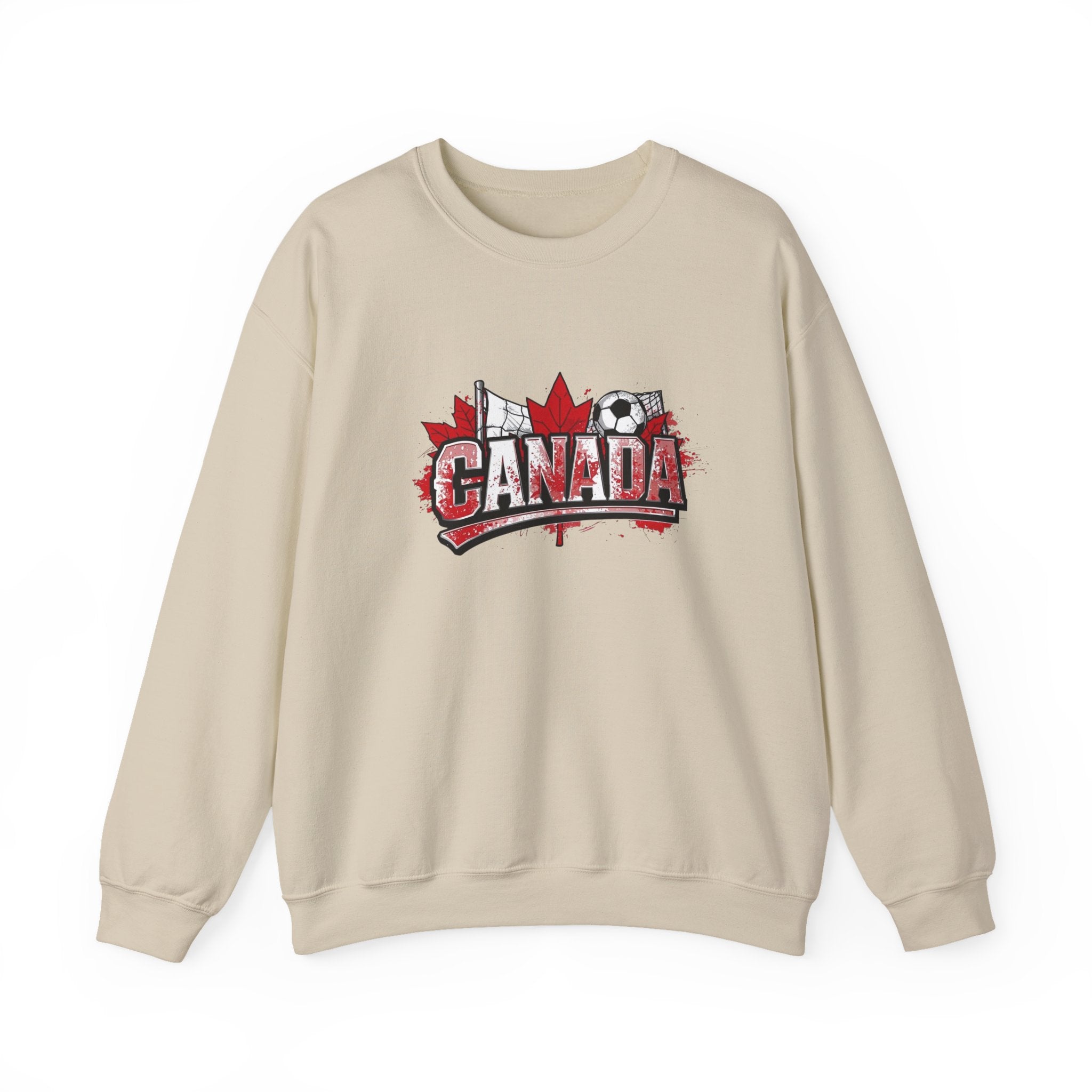 Canada Soccer Crewneck Sweatshirt – Maple Leaf Canada Graphic