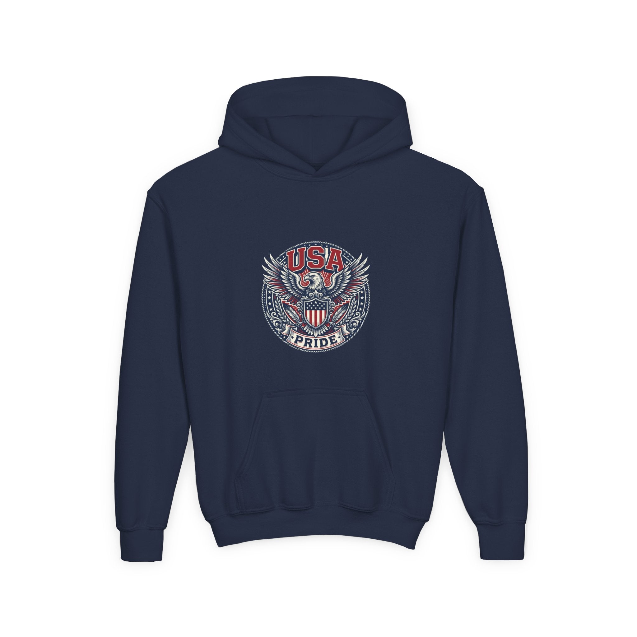 USA Eagle Crest hoodie | Patriotic American pride emblem