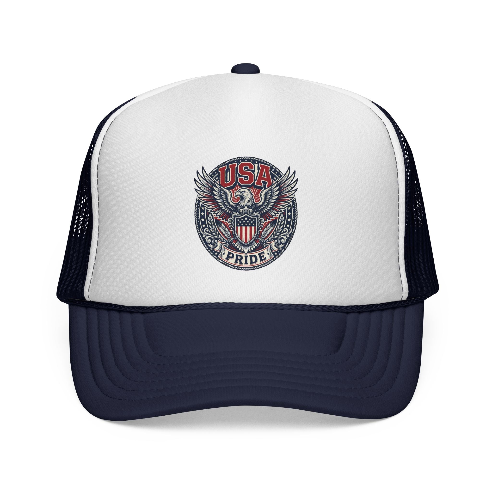USA Pride Eagle Trucker Hat